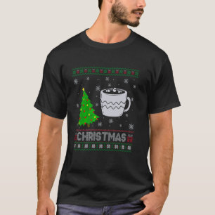 Hot Cocoa Xmas Tree Lighting Ugly Christmas Sweate T-Shirt