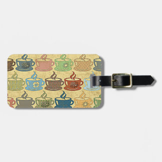 HOT COFFEE OR TEA LUGGAGE TAG