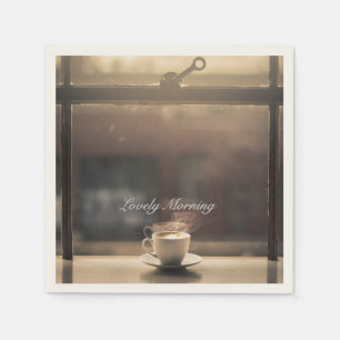 Hot Coffee Paper Napkins