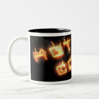 Hot Coffee Two-Tone Coffee Mug