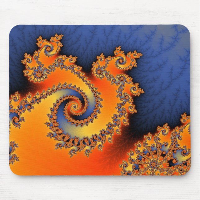 Hot Cold Triple Twirl Mousepad (Front)