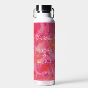 Hot Colour Romantic Wedding Water Bottle