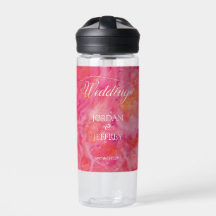 Hot Colour Romantic Wedding Water Bottle