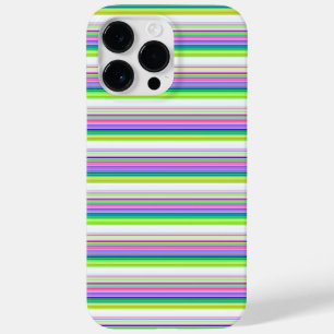 Hot colourful neon stripes Case-Mate iPhone 14 pro max case