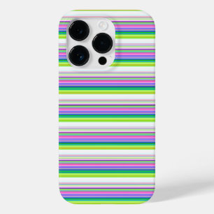 Hot colourful neon stripes Case-Mate iPhone 14 pro case