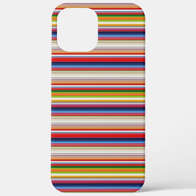 Hot colourful stripes Case-Mate iPhone case (Back)