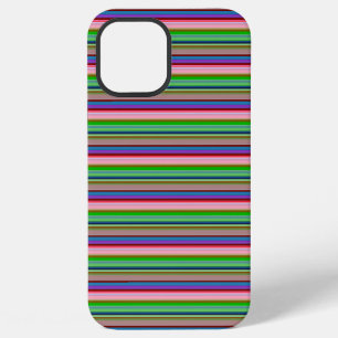 Hot colourful stripes iPhone 12 pro max case