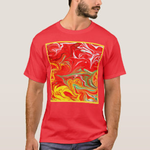 Hot Colours Patterns Art. Buy Now T-Shirt