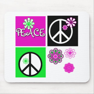 Hot Colours Peace Mouse Mat