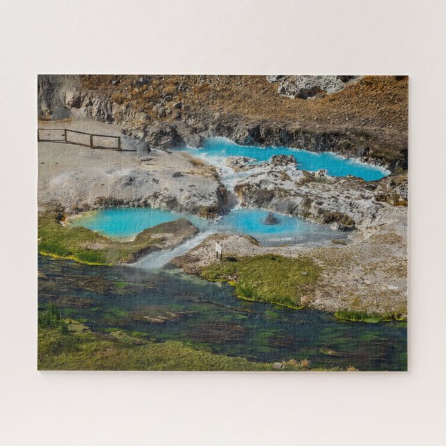 Hot Creek Boiling Pools Jigsaw Puzzle (Horizontal)