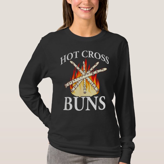 Hot Cross Buns Apparel 3 T-Shirt (Front)