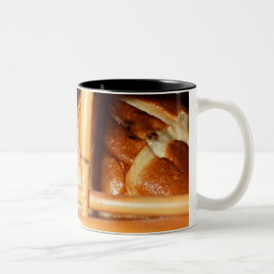 Hot Cross Buns Easter Basket #2 Two-Tone Coffee Mug