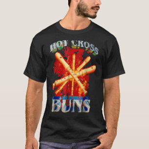 Hot Cross Buns Pattern For Dad 2 T-Shirt