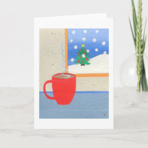Hot Cup of Tea Holiday Card