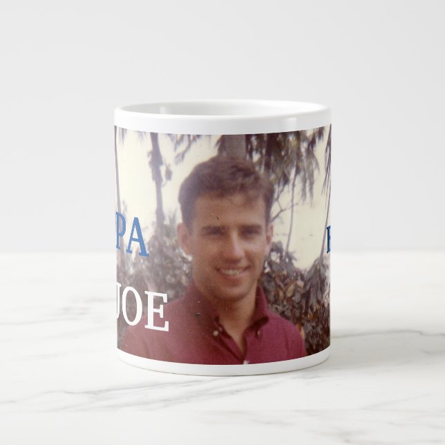 Hot Cuppa Joe Biden Large Coffee Mug (Front)