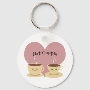 Hot Cupple! Key Ring
