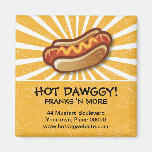 Hot Dawg Promotional Magnet