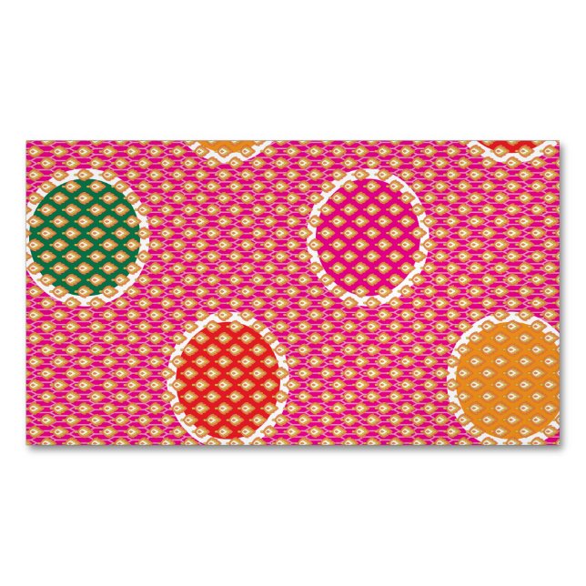 Hot deals 	Magnetic business card (Front)