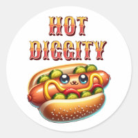 Hot Diggity | Retro Hot Dog