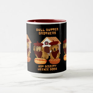 Hot Diggity Weenie Dogs Coffee Mug