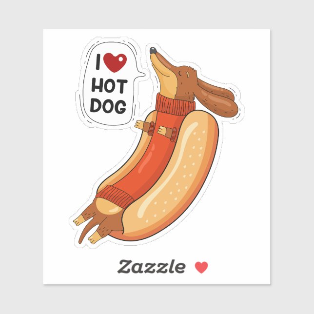 Hot dog and humour (Sheet)