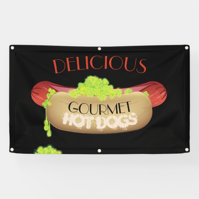 Hot Dog Banner (Horizontal)