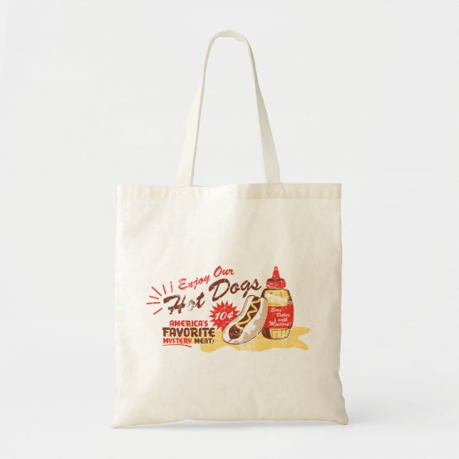 Hot Dog basic tote (Front)