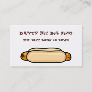 Hot Dog Business Cards