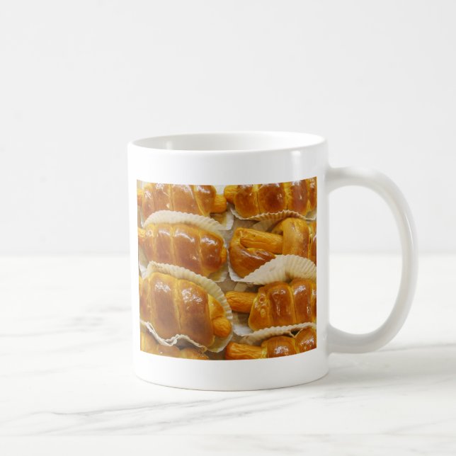 Hot Dog Cake ... Asian Dessert Food Coffee Mug (Right)