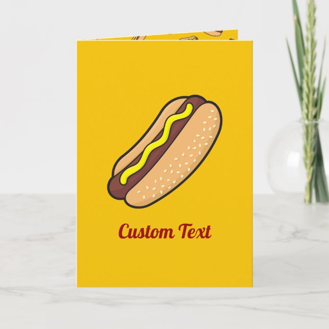 Hot Dog Card (Front)