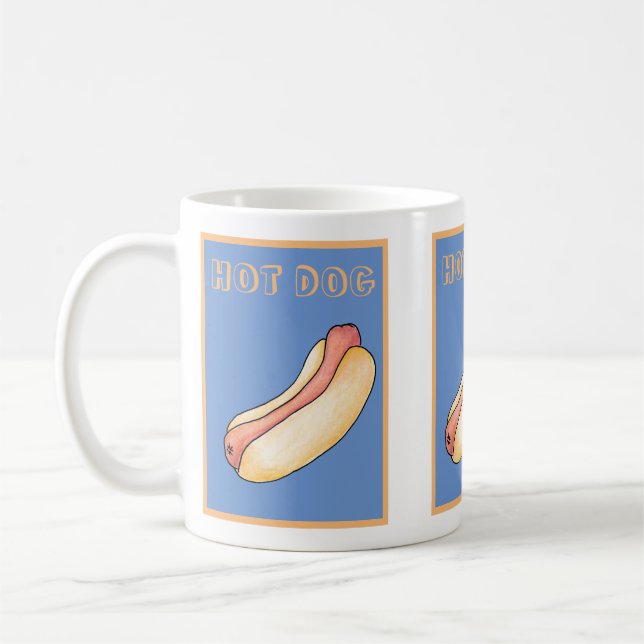 Hot dog coffee mug (Left)