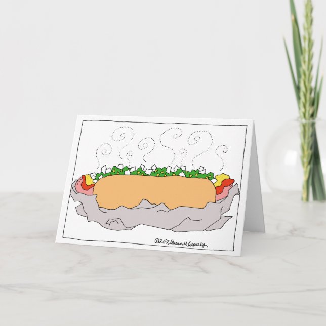 HOT DOG! Congratulations / I Knew You Could Do It Card (Front)