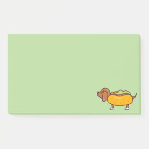 Hot Dog Dachshund Post-It Notes