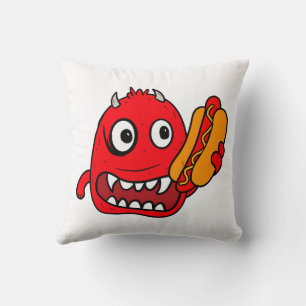 Hot Dog Devil Cushion