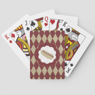 hot dog diamonds playing cards