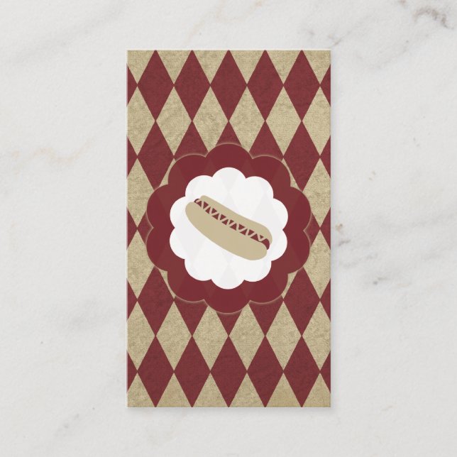 hot dog diamonds stamp card (Front)