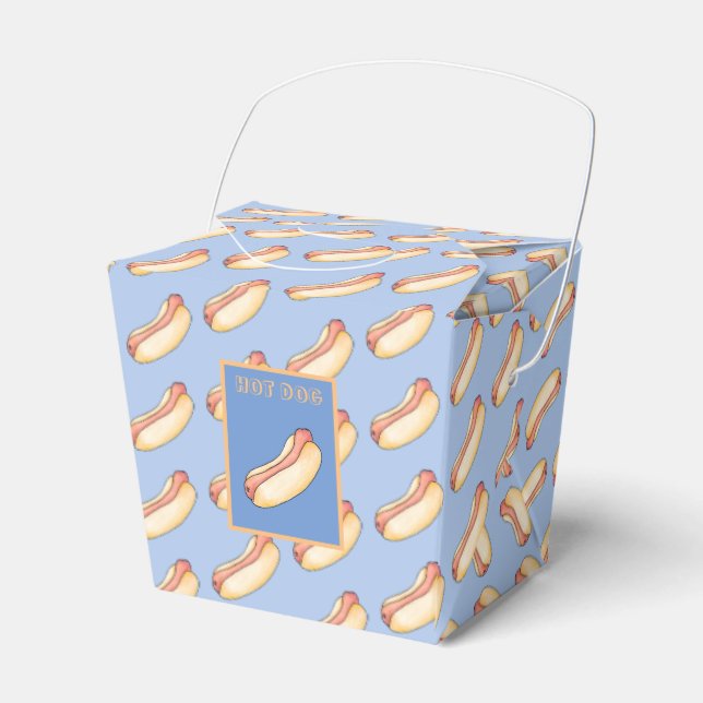 Hot dog favour box (Front Side)