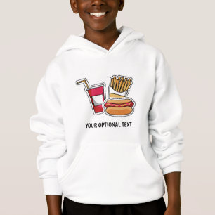 Hot Dog & Fries custom text shirts & jackets