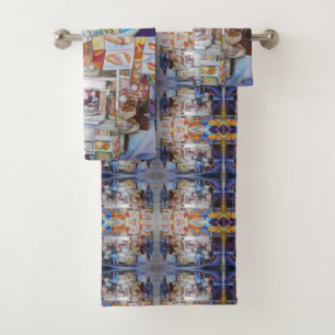 Hot Dog God Bath Towel Set