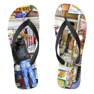 Hot Dog God, New York City Flip Flops