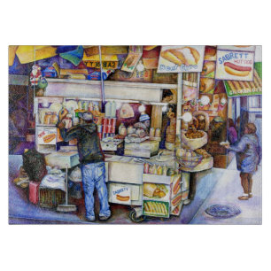 Hot Dog God, New York Cutting Board