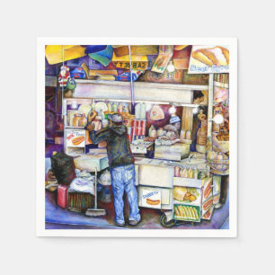Hot Dog God, New York Napkin