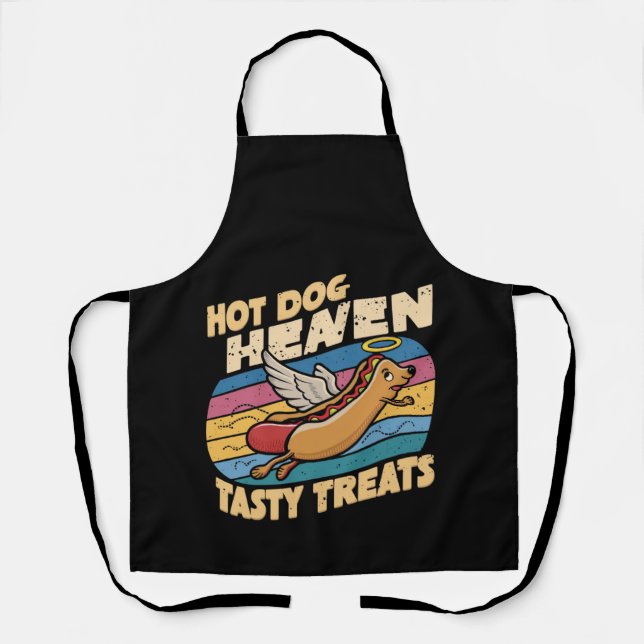 Hot Dog Heaven Apron (Front)