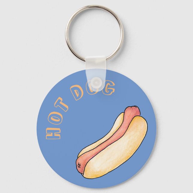 Hot dog key ring (Front)