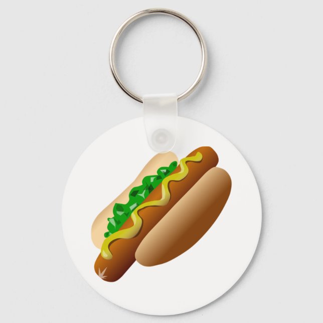 Hot Dog Key Ring (Front)