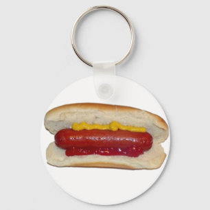 Hot Dog Key Ring