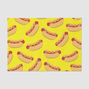 Hot Dog Kids Birthday Party Cook Out Cute Tissue Paper