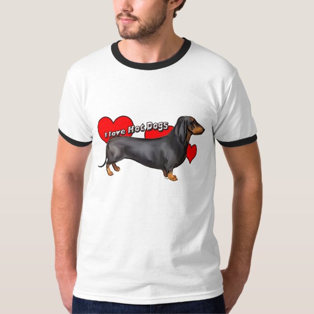 Hot Dog Love T-Shirt (Front)