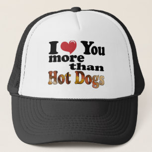 Hot Dog Love Trucker Hat