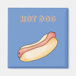 Hot dog magnet